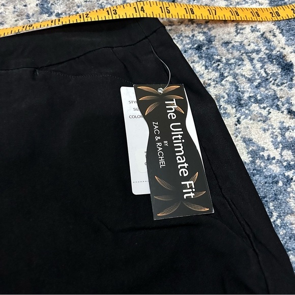 NWT Zac & Rachel The Ultimate Fit Black Dress Pants Size 8 - Picture 4 of 8